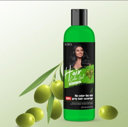 Hair Color Gel - 100% Gray Hair Coverage 125ML (Pack of 2)